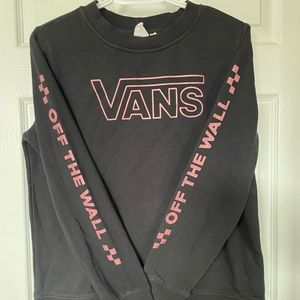 Vans black crewneck